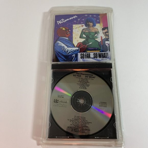 NEW The Pheromones "So Far So What" Audio CD 20 Monster Hits Pop Cabaret Song - Picture 2 of 12